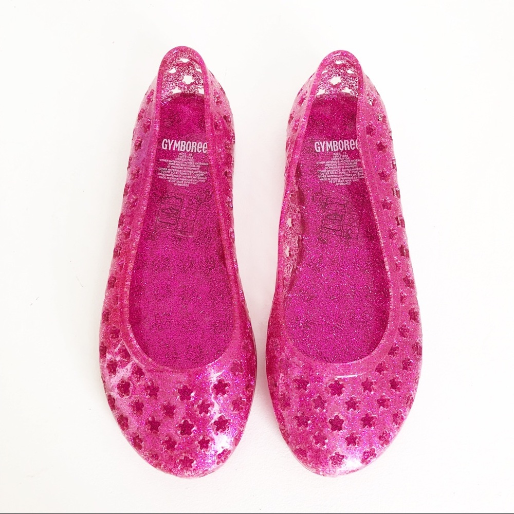 Gymboree Pink Sparkly Jellies